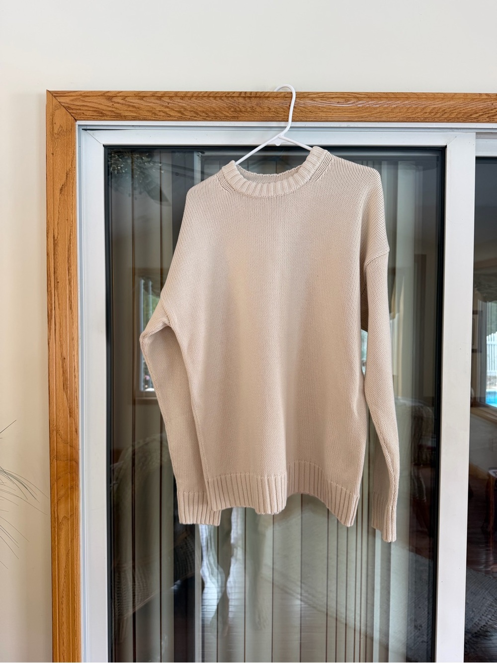 GAP 100% Cotton Oversized Crewneck Sweater